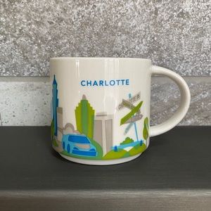 Starbucks mug You Are Here Collection Charlotte